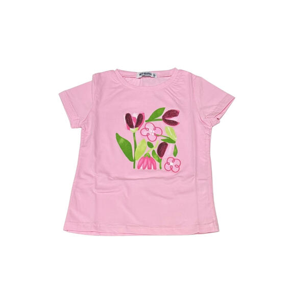 T-SHIRT IMPRIMÉ SAISON PROCHAINE 11805 POUR FILLES (3-7 ans)