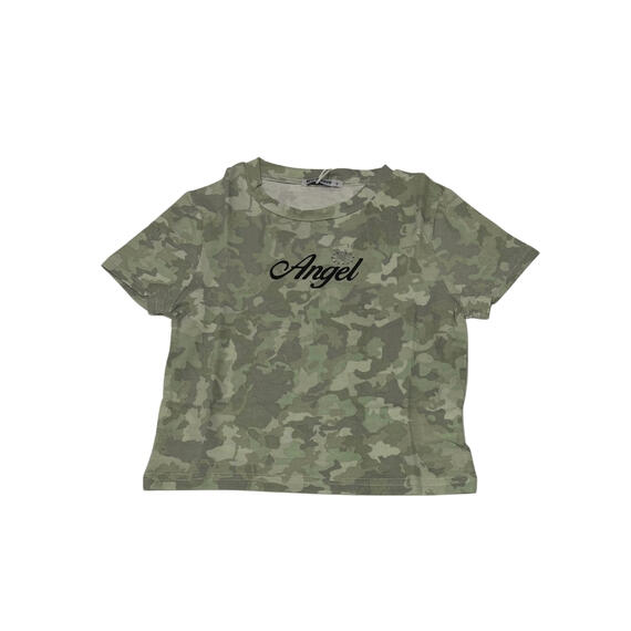 T-SHIRT CAMOUFLAGE SAISON PROCHAINE POUR FILLES 11812 (8-16 ans)