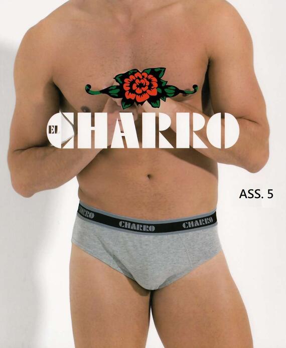 Мужские трусы El Charro Olimpo Ass.4 и Ass.5 из эластичного хлопка