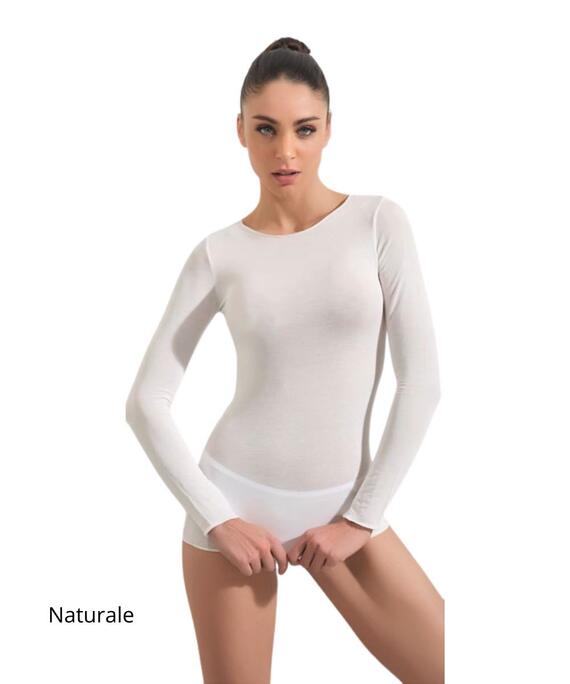 Boat-neck under-jacket sweater in Pura cashmere P0713M