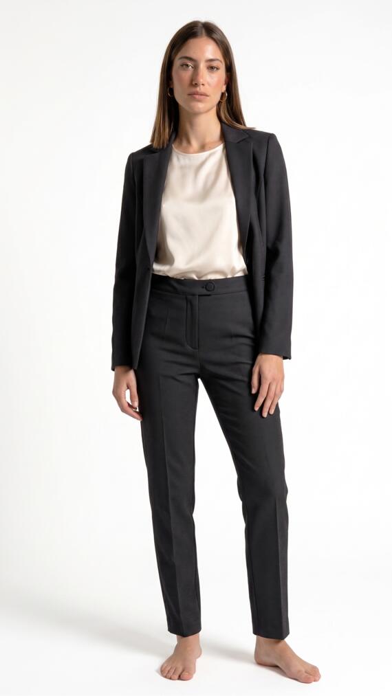 Pantalone lungo punto Milano Fiorenza Amadori P3295T16