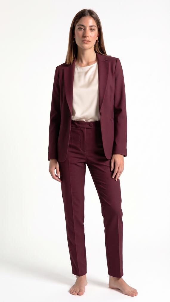 Pantalone lungo punto Milano Fiorenza Amadori P3295T16