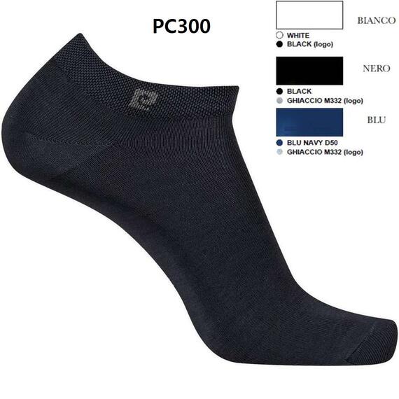 Pierre Cardin PC.200 and PC300 unisex short sock in Scottish lisle