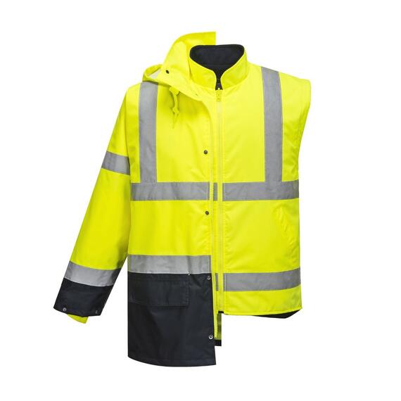Essential giacca hi-vis bicolore 5 in 1 Portwest OS766