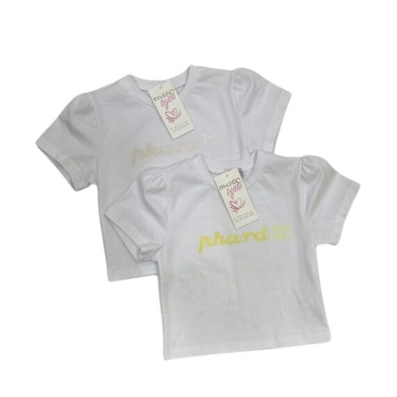 T-SHIRT PHARD GIRL PH3035 (6-12 ans)