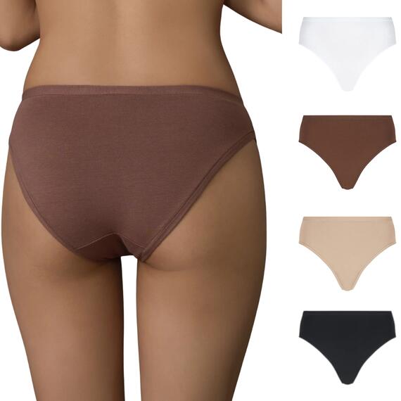 SLIP DONNA COTONE ELASTICIZZATO EXTRA FINE RAGNO DM05BN