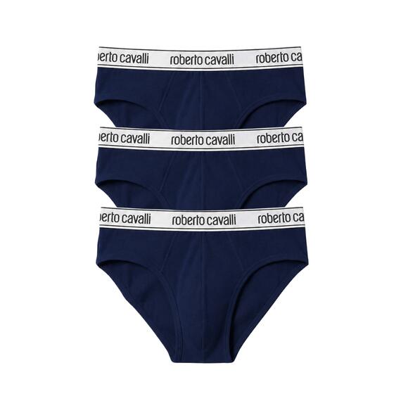 Slip uomo in cotone elasticizzato Roberto Cavalli WSO00G CE001