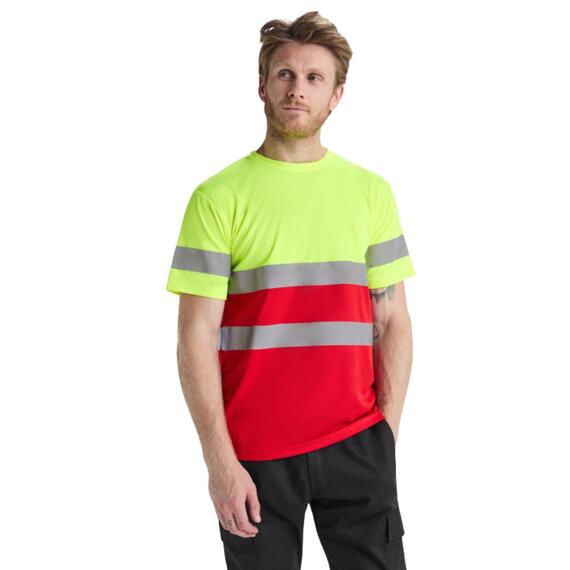 T-shirt maniche corte alta visibilità DELTA HV9310 Roly