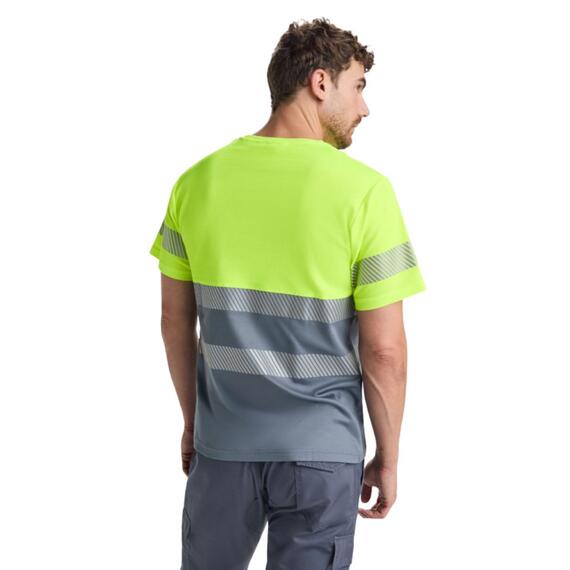 T-shirt maniche corte alta visibilità TAURI HV9317 Roly
