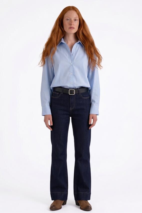 Camicia in piquet cotone Fiorenza Amadori SM