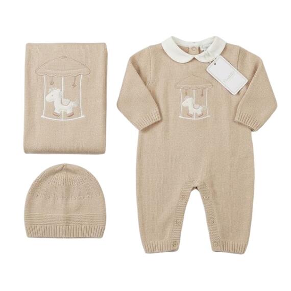 Set nascita da neonato in maglia Pastello SNP03
&nbsp;
