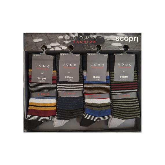 Calza corta uomo in caldo cotone elasticizzato Scopri art. Cuneo