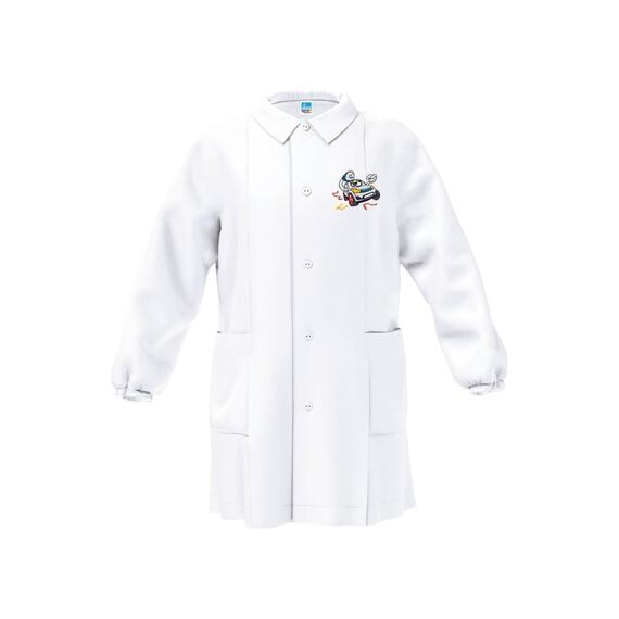GREMBIULE ASILO BAMBINO SIGGI 33GR4348 RICAMO AUTO