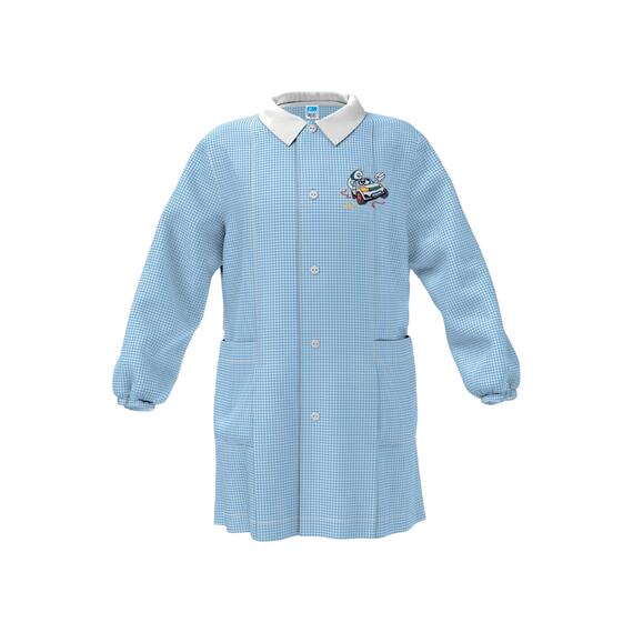 GREMBIULE ASILO BAMBINO SIGGI 33GR4348 RICAMO AUTO