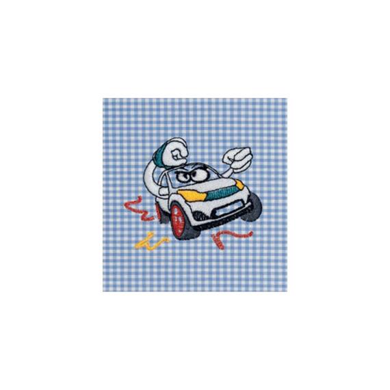 GREMBIULE ASILO BAMBINO SIGGI 33GR4348 RICAMO AUTO