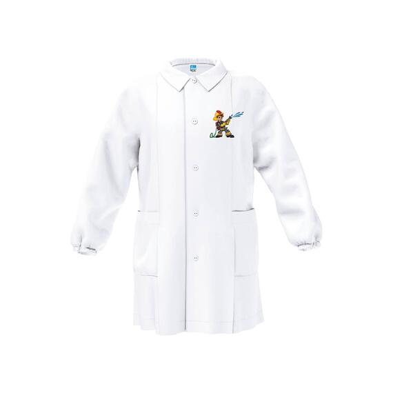 GREMBIULE ASILO BAMBINO SIGGI 33GR4352 RICAMO POMPIERE