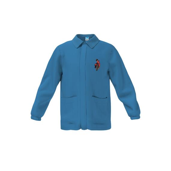 SIGGI 33CS1888 CHILDREN'S SCHOOL JACKET WITH MOTORCYCLE EMBROIDERY