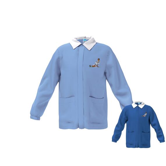 CASACCA SCUOLA BAMBINO SIGGI 33CS1891 RICAMO CALCIATORE
