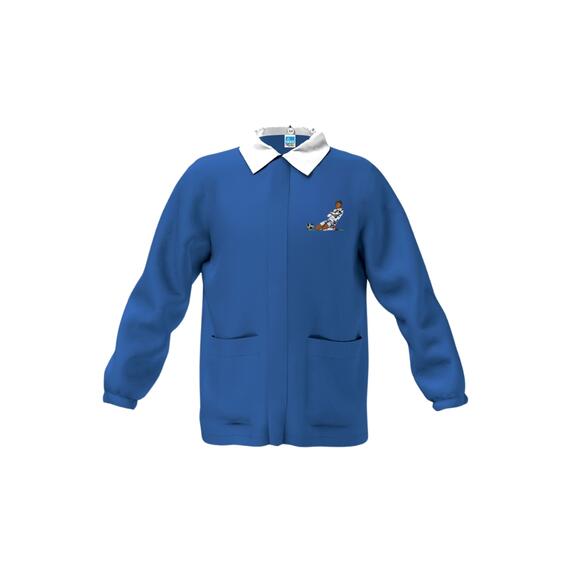 CASACCA SCUOLA BAMBINO SIGGI 33CS1891 RICAMO CALCIATORE