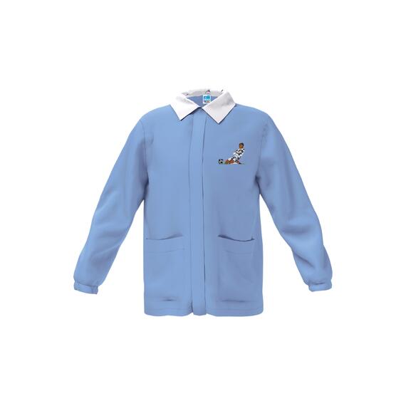 CASACCA SCUOLA BAMBINO SIGGI 33CS1891 RICAMO CALCIATORE