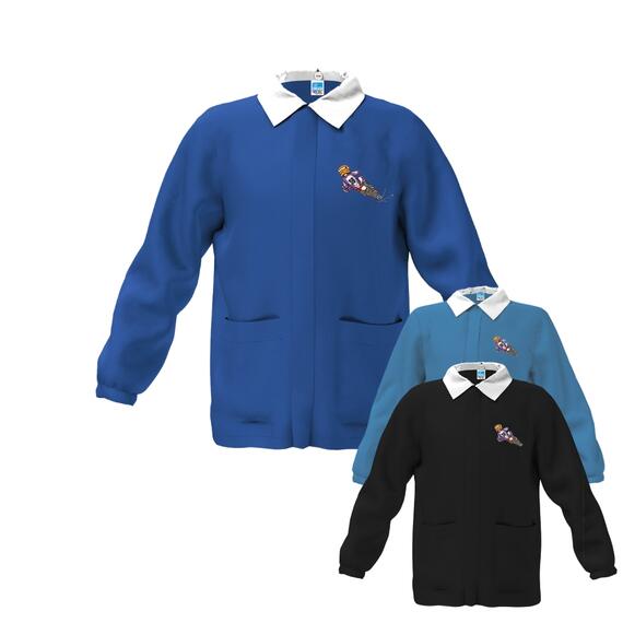 CASACCA SCUOLA BAMBINO SIGGI 33CS1840 RICAMO MOTOCROSS