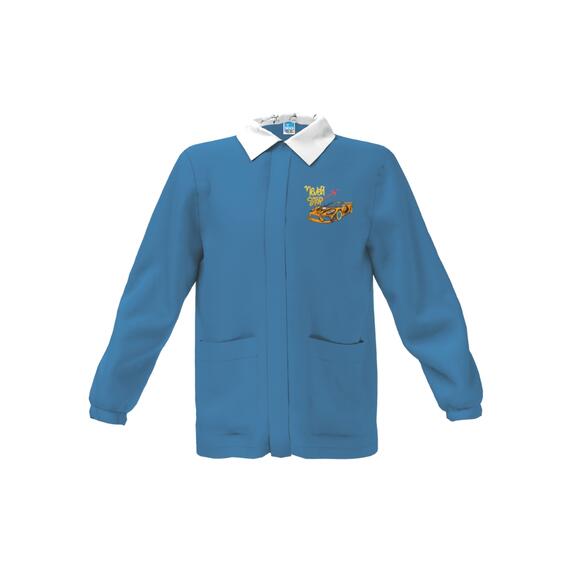 CASACCA SCUOLA BAMBINO SIGGI 33CS1842 RICAMO AUTO DA CORSA