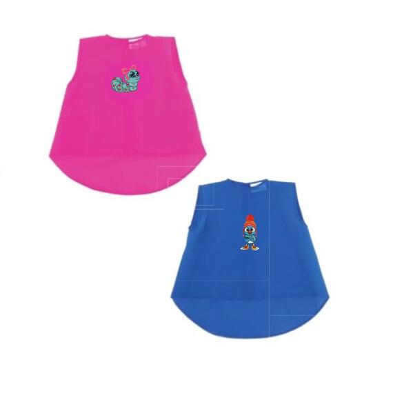 Casacca salvamacchina bambini senza maniche Siggi