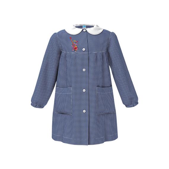 GREMBIULE SCUOLA BAMBINA SIGGI 33GR4378 RICAMO CHITARRA