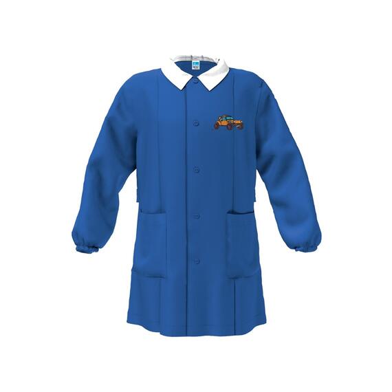 GREMBIULE SCUOLA BAMBINO SIGGI 33GR4393 RICAMO AUTO