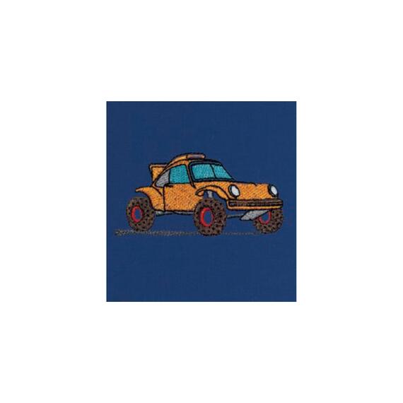 GREMBIULE SCUOLA BAMBINO SIGGI 33GR4393 RICAMO AUTO