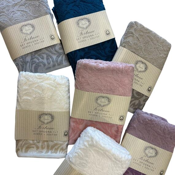 SET 2 ASCIUGAMANI IN COTONE SOPHIE MAISON FORTUNE
&nbsp;