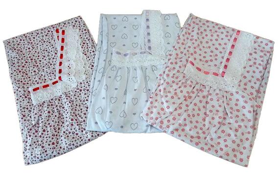Chemise de nuit à épaules larges pour femmes Fiorenza Amadori art. Épaule Sangallo