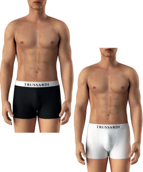 Boxer uomo in cotone elasticizzato Trussardi TR01