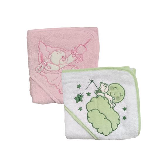 EMBROIDERED BABY BATHROBE TENDER BABIES