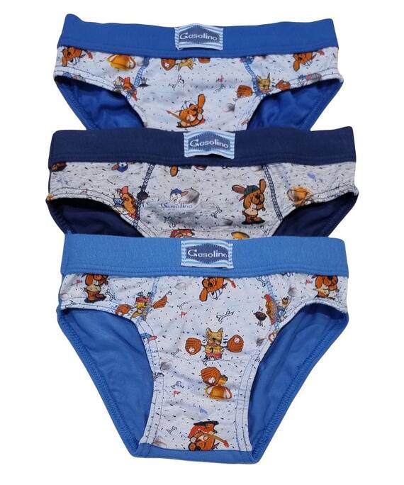 Slip bambino in cotone elasticizzato Gasolino U3853 (1 CAPO)