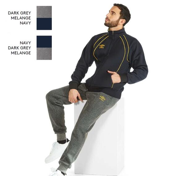 TUTA UOMO FULL ZIP UMBRO UOS30239