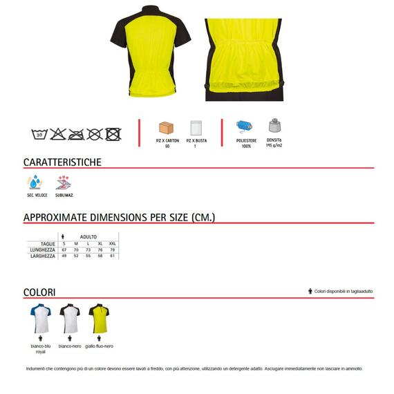Maglia da ciclismo Giro Valento