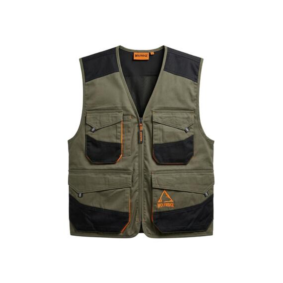 GILET UOMO DA LAVORO CON TASCHINI WOLFRIDGE WR370