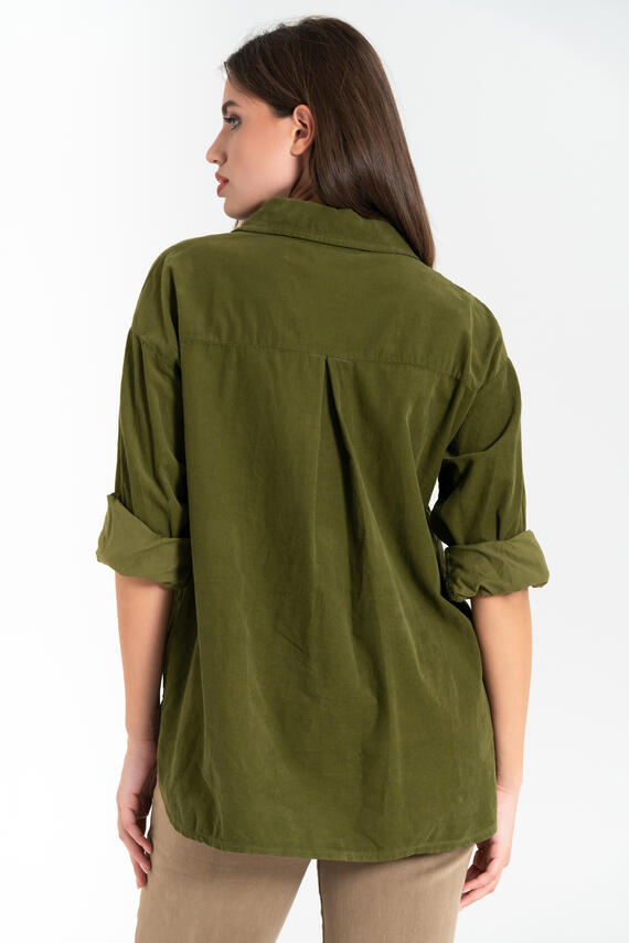 FIORENZA AMADORI WOMEN'S VELVET SHIRT 82629