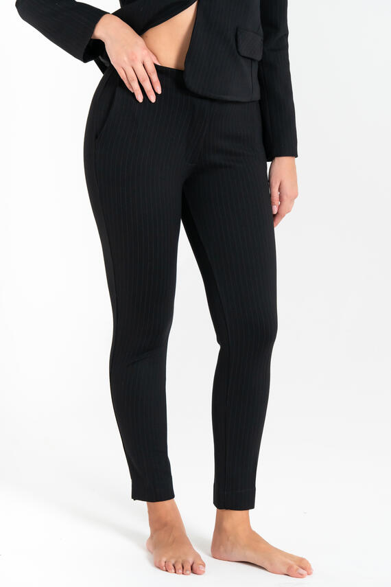 PANTALONE DONNA GESSATO FIORENZA AMADORI P3171