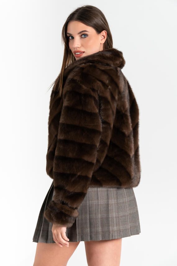 FIORENZA AMADORI 63212 VESTE EN FOURRURE ÉCOLOGIQUE POUR FEMME