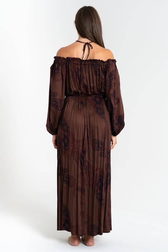 FIORENZA AMADORI WOMEN'S LONG VISCOSE DRESS L3447