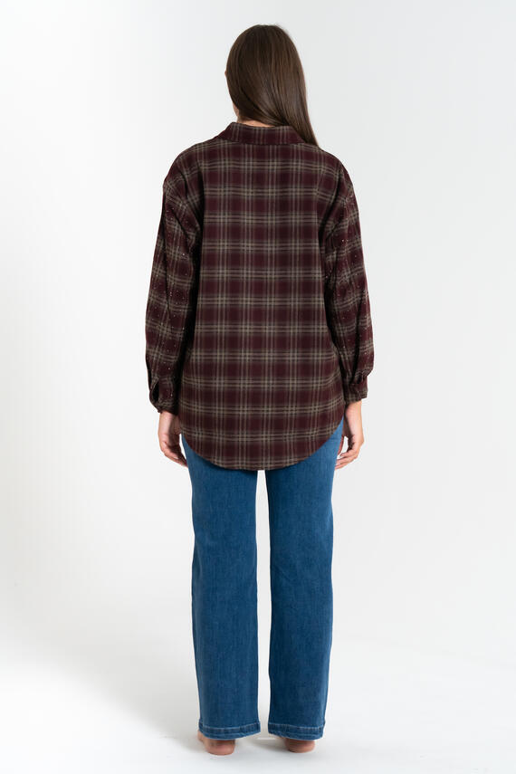 FIORENZA AMADORI V635 WOMEN'S WARM COTTON TARTIN SHIRT