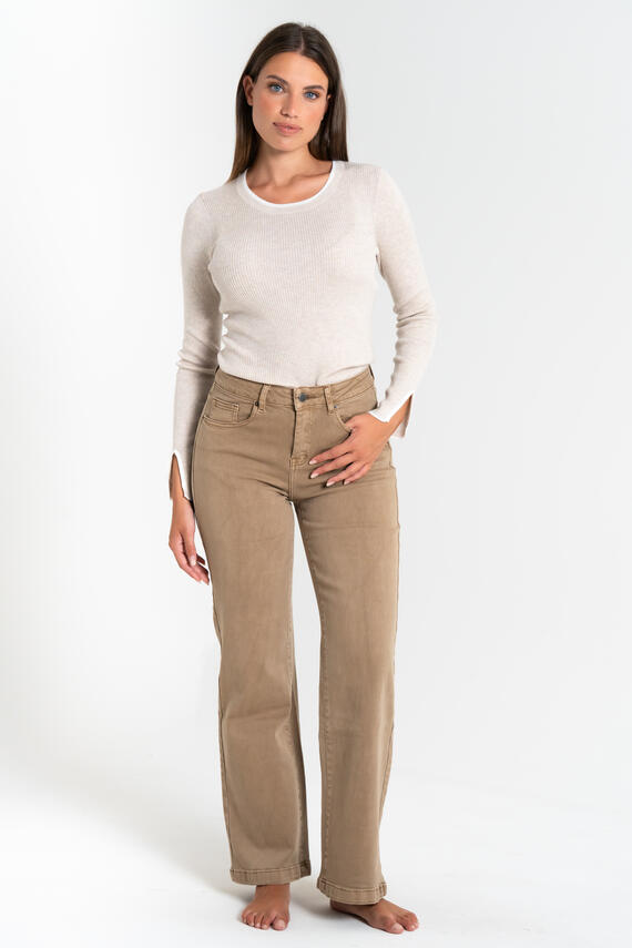 FIORENZA AMADORI KW-8738 WOMEN'S WIDE-FIT JEANS