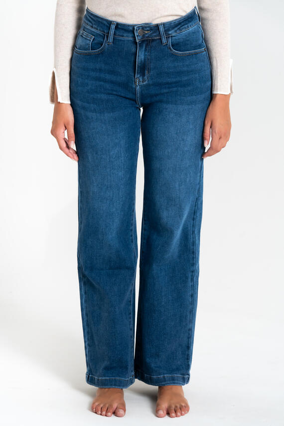 FIORENZA AMADORI KW-8738 WOMEN'S WIDE-FIT JEANS