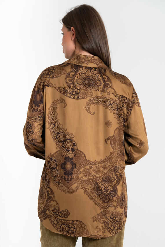 FIORENZA AMADORI WOMEN'S LONG-SLEEVE VISCOSE SHIRT L3448