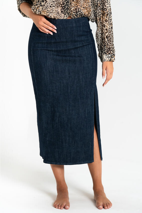 FIORENZA AMADORI 7415 WOMEN'S DENIM LOUNGE TOP