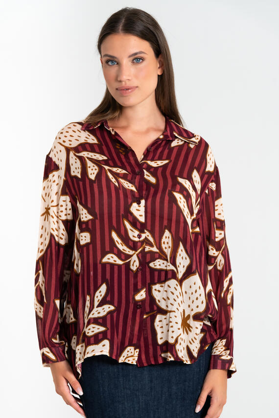 FIORENZA AMADORI MC200B.40 CHEMISE EN VISCOSE FEMME