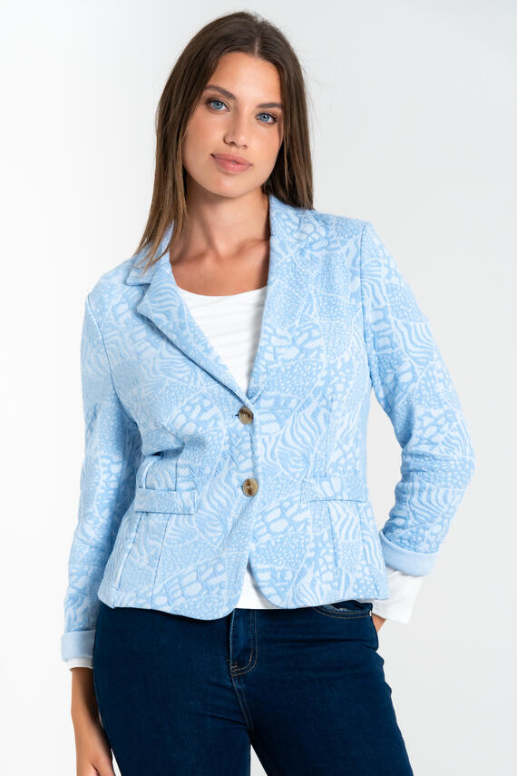 FIORENZA AMADORI WOMEN'S PYTHON PRINT BLAZER JACKET MG06E.655