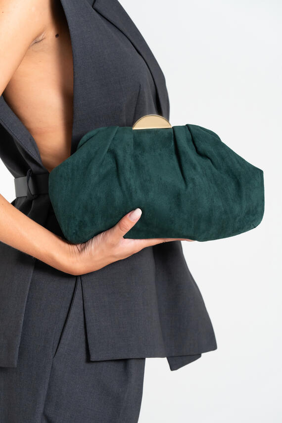 FIORENZA AMADORI FF27407 WOMEN'S SUEDE CLUTCH